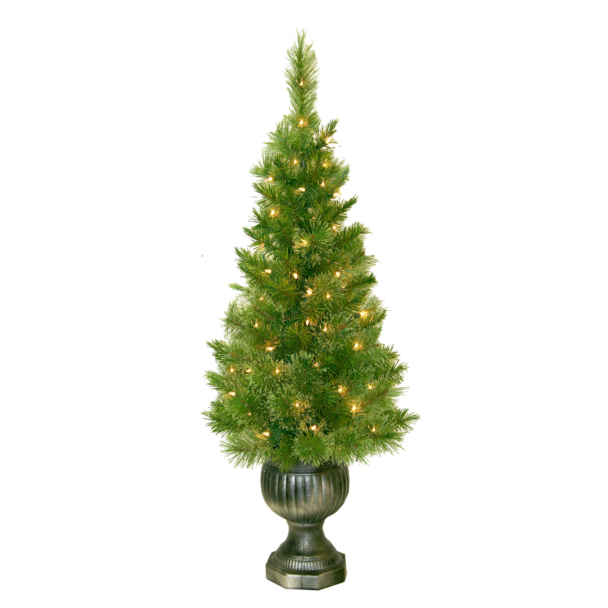 General Foam Plastics 4' Potted Sheridan Pine Entryway Christmas Tree